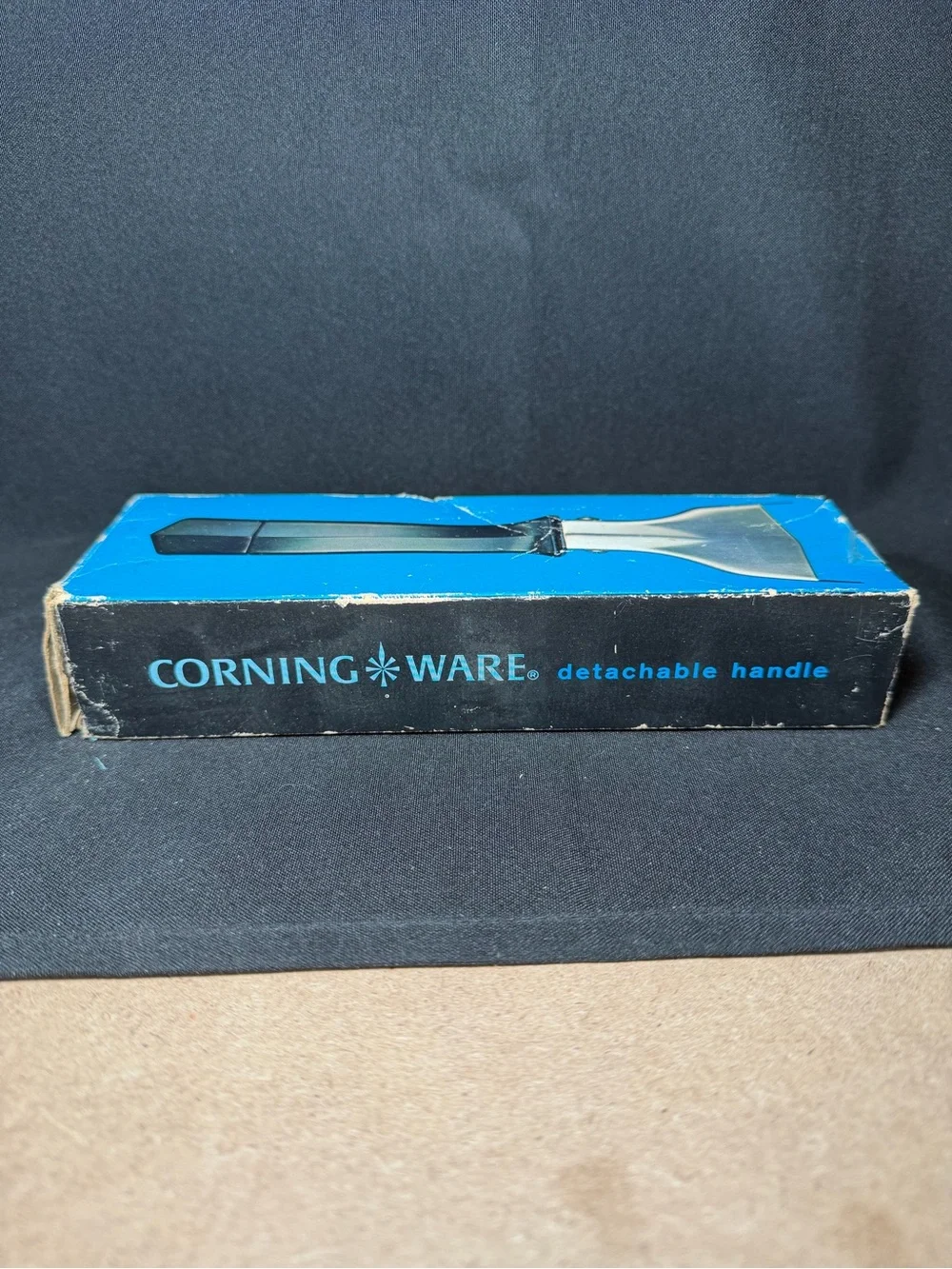 Vintage Corning Ware Detachable Handle P-10-HG Lock-On Original Box